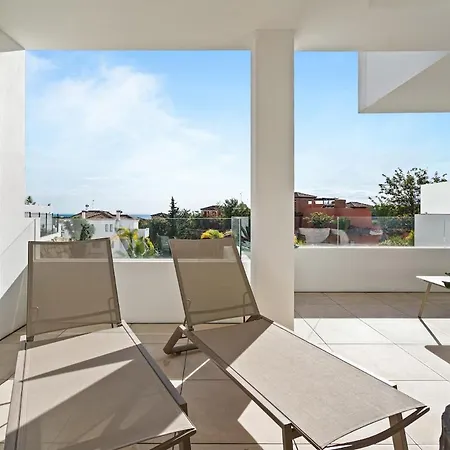 Modern With Terrace & Pools Next To Golf Casares